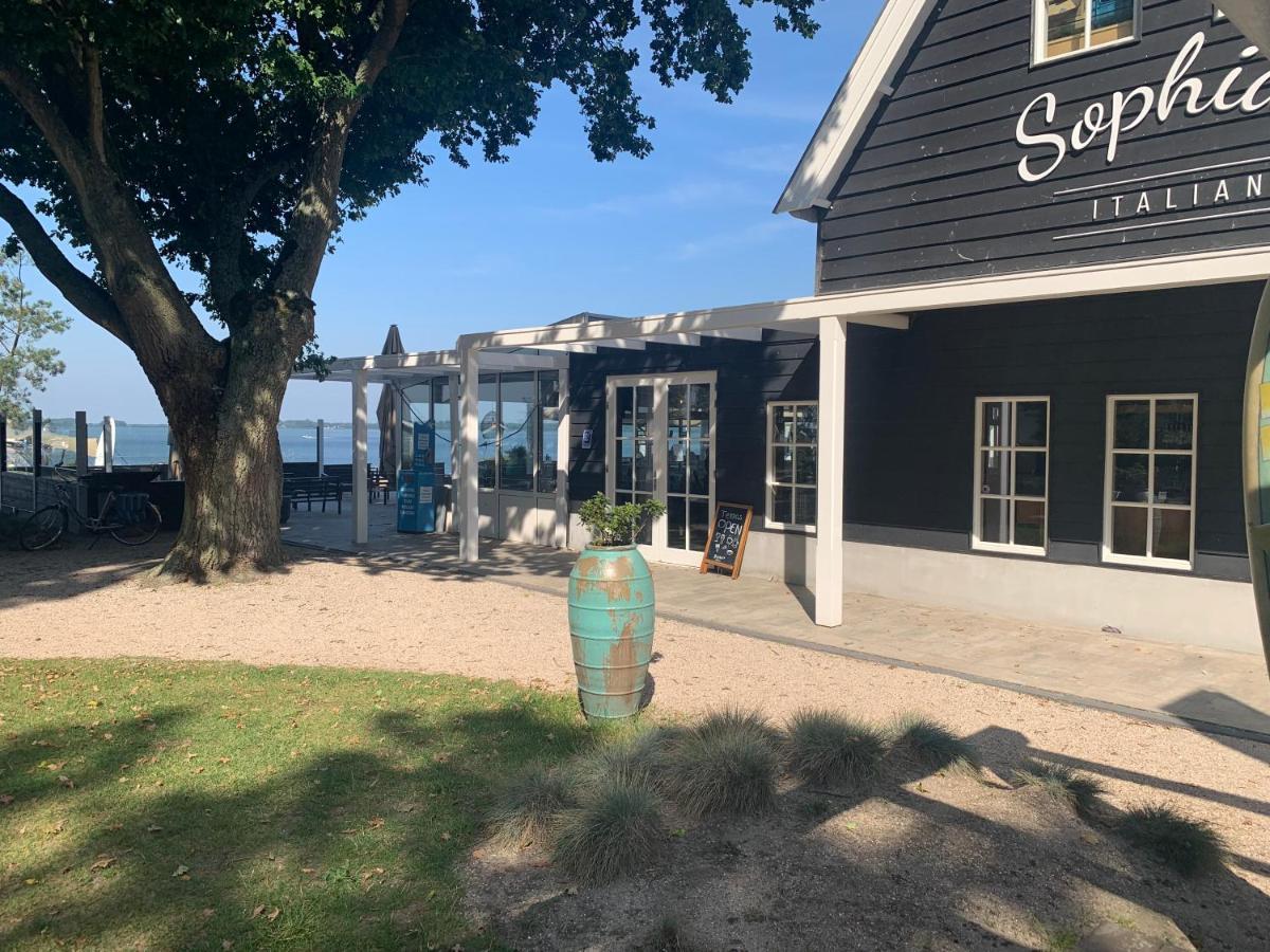 Green Villa: Beachfront Resort with Sea View Terrace and Pet-Friendly Garden Hulshorst Exterior photo